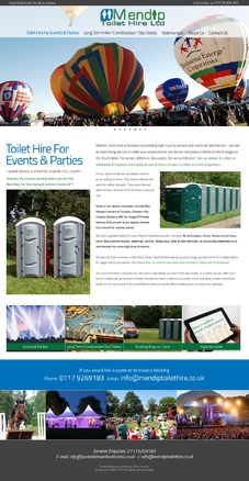 Mendip Toilet Hire Design